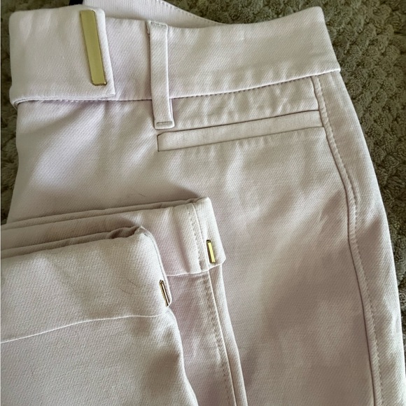 White House Black Market Light Pink Slim Crop Pants NWOT - Picture 4 of 5